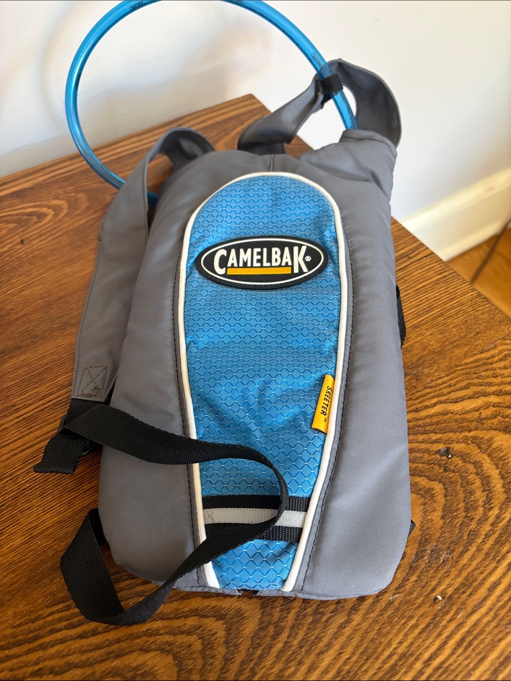 CamelBak Skeeter Hydration Pack - Gray & Blue